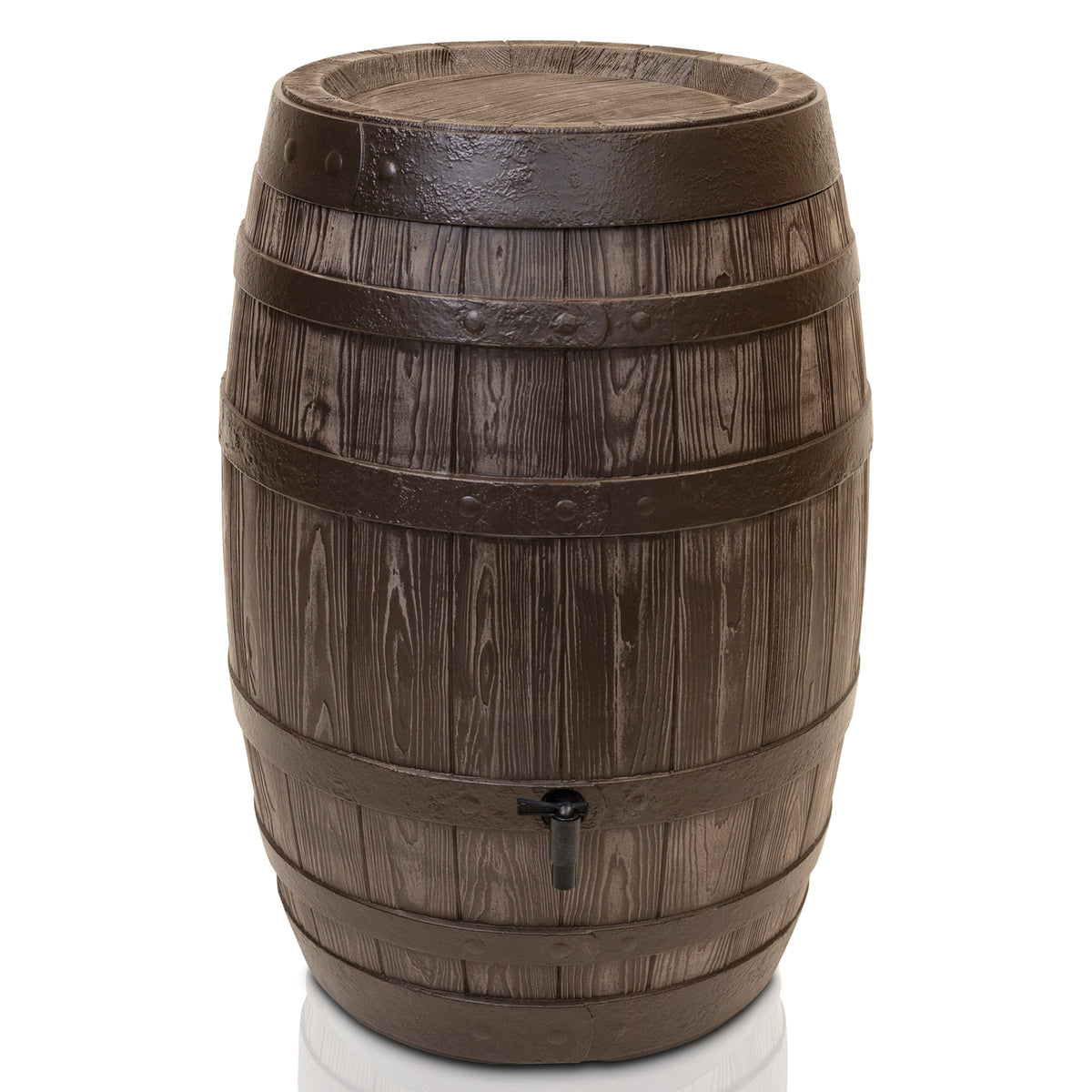 Regentonne 250-430 Liter Barrel Eichenfassoptik – YourCasa
