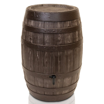 Regentonne 250-430 Liter Barrel Eichenfassoptik – YourCasa