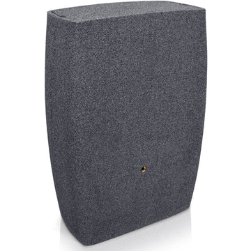 Modernes, schwarz strukturiertes, frostbeständiges YourCasa Regentonne 270 Liter [QuadraFlow Rain] Eckig und Schmal Outdoor-Lautsprechergehäuse von yourcisade.com.