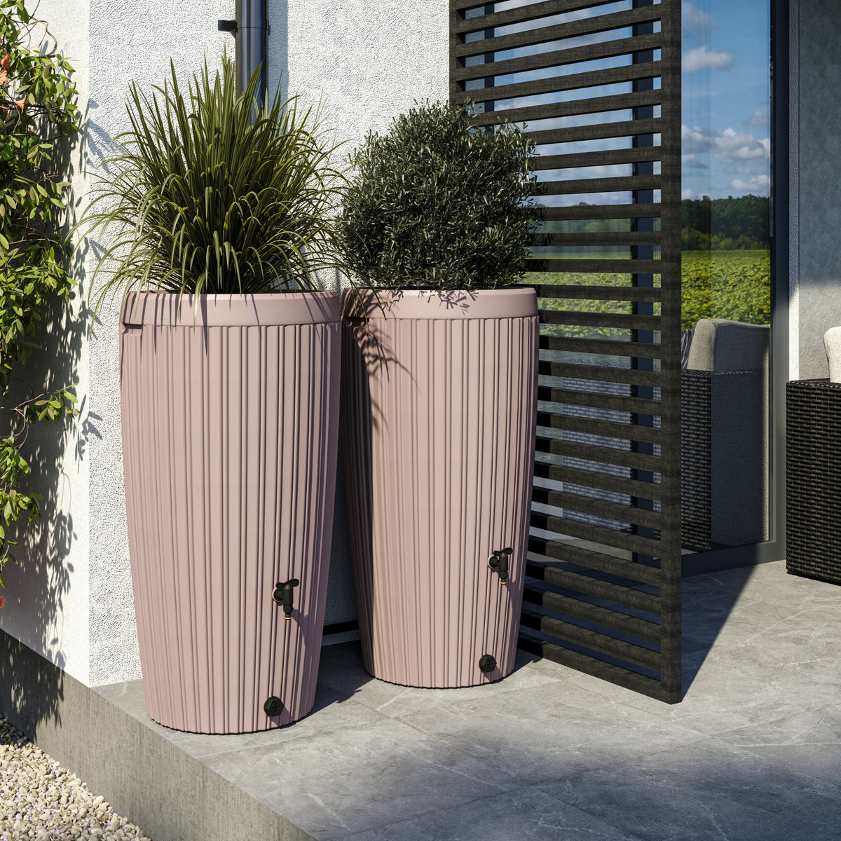 RainCatcher Regentonne 240L mit Deckel Garten – YourCasa