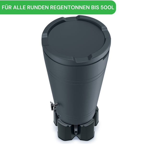 Standfuss Sockel für Regentonnen – Modular in 3 Größen verstellbar