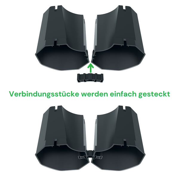 Standfuss Sockel für Regentonnen – Modular in 3 Größen verstellbar