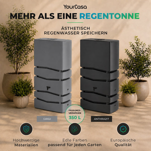 Regentonne Aqua Silo 350, 450 und 650 Liter