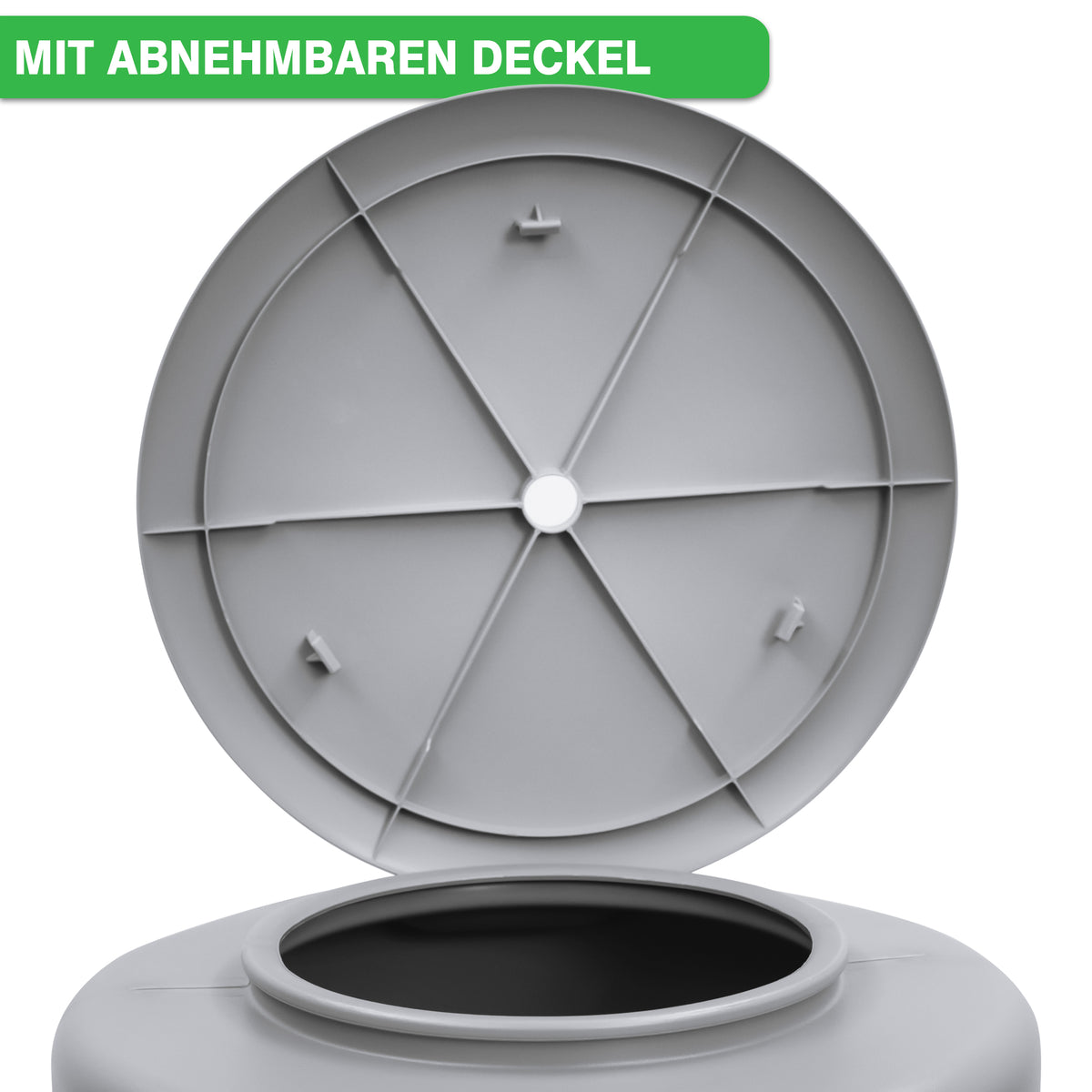 YourCasa Regentonne [RainBell] mit Standfuß, Deckel & Wasserhahn von yourcisade.com.