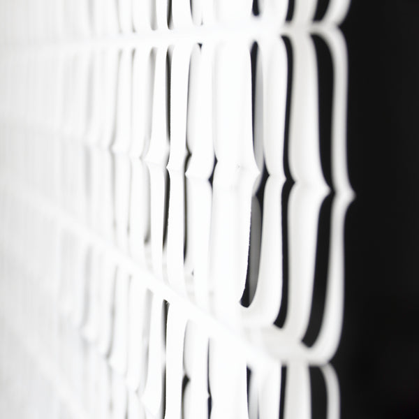 Raumteiler hängend [Designelement] Blickfang und Dekoration in jedem Raum | Trennwand ist Lichtdurchlässig – Raumtrenner 118 x 240 cm