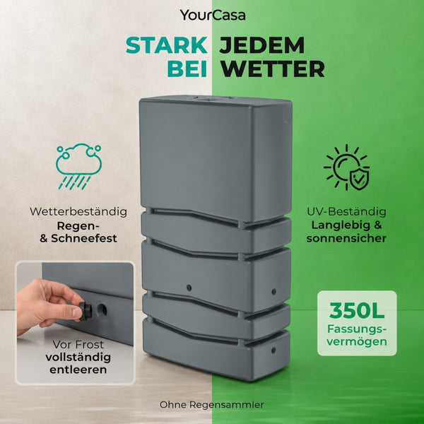 Regentonne Aqua Silo 350, 450 und 650 Liter