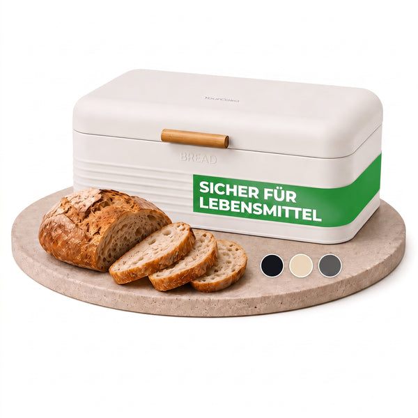 Skani Brotkasten Metall Retro Bambus – YourCasa