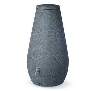 EcoDrop Regentonne 410L Anthrazit Detailansicht – YourCasa