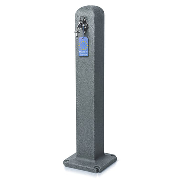 Wassersäule Garten Stoneflow Poller Granit-Optik 90cm – YourCasa