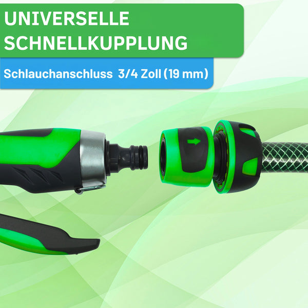 Gartenbrause aus Aluminiumgehäuse – Gartenspritze