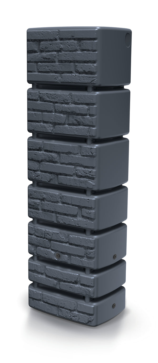 Aqua Stone Regentonne 350L Steinwand-Design Garten – YourCasa