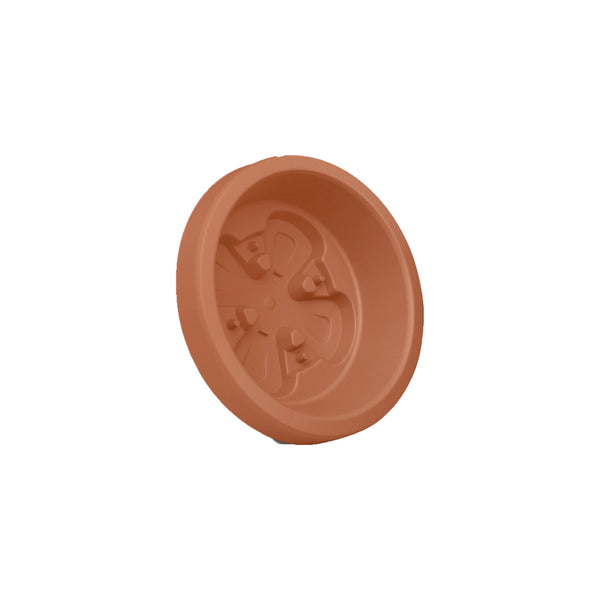 Ein Bild eines grauen Kunststoffknopfes auf weißem Hintergrund für einen Ersatzdeckel Regentonnen Wave (240L) und Decore (230L) von yourcisade.com.