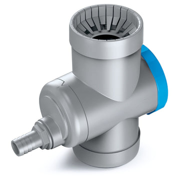 Regensammler Downpipe70 mit Überlaufschutz und Absperrhahn – YourCasa